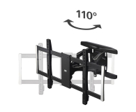 Hama Uchwyt LCD/LED PREMIUM VESA 800x400 fullmotion 2 ramiona - 1517004 - zdjęcie 3